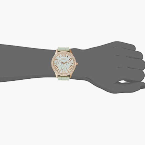 Women\'s Gold & Mint Green Luxury Watch